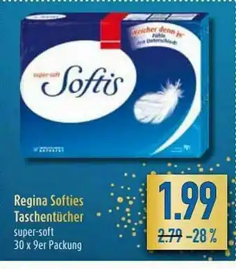 diska Regina Softies Taschentücher Angebot