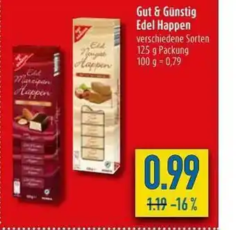 diska Gut & Günstig Edel Happen Angebot