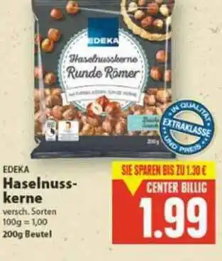 E-Center Edeka Haselnusskerne Angebot