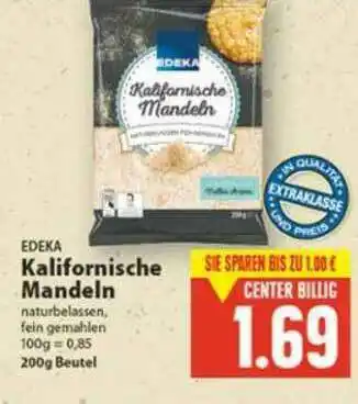 E-Center Edeka Kalifornische Mandeln Angebot