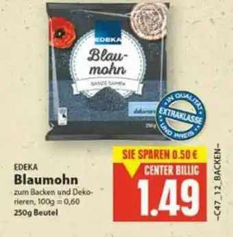 E-Center Edeka Blaumohn Angebot