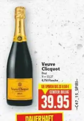 E-Center Veuve Clicquot Angebot