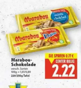 E-Center Marabou-schokolade Angebot