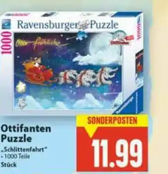 E-Center Ottifanten Puzzle Angebot