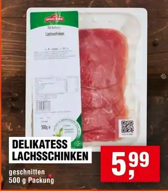 Handelshof HENKELMANN PROFESSIONAL DELIKATESS LACHSSCHINKEN Angebot