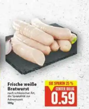 E-Center Frische Weiße Bratwurst Angebot