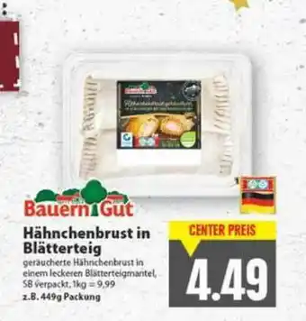 E-Center Bauern Gut Hähnchenbrust In Blätterteig Angebot