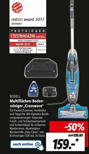 Lidl Bissell Multiflächen-boden-reiniger „crosswave” Angebot