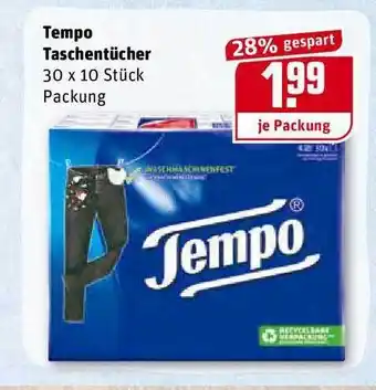 REWE Kaufpark Tempo Taschentücher Angebot