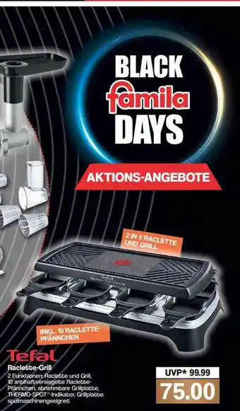 Famila Nord Ost Tefal Raclette-grill Angebot