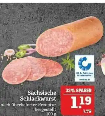 Marktkauf Sächsische Shlackwurst Angebot