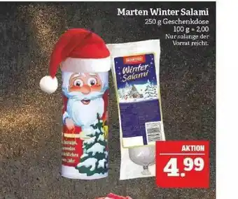 Marktkauf Marten Winter Salami Angebot