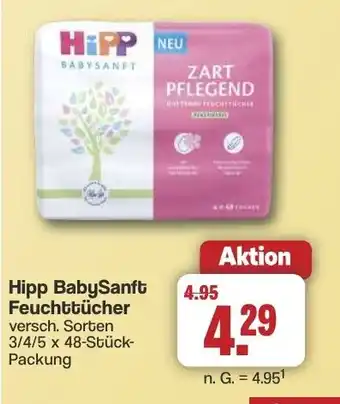 Famila Nord West Hipp BabySanft Feuchttücher Angebot