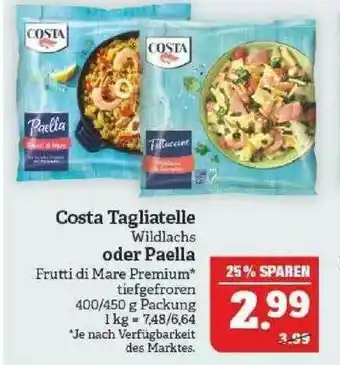 Marktkauf Costa Tagliatelle Oder Paella Angebot