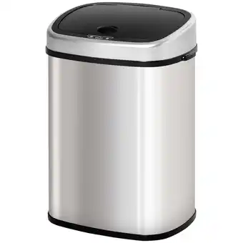 Netto Marken-Discount HOMCOM Kücheneimer mit Infrarotsensor silber 40,5 x 29,5 x 57 cm (LxBxH) Angebot