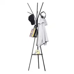 Netto Marken-Discount HOMCOM Garderobenständer mit 8 Haken 45 x 45 x 180 cm (LxBxH) Angebot