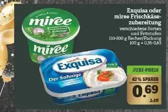 Marktkauf Exquisa Oder Miree Frischkäse-zubereitung Angebot