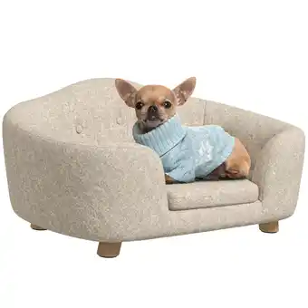 Netto Marken-Discount PawHut Hundebett mit Kissen 70B x 47T x 30H cm Angebot