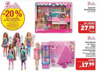 Marktkauf Barbie Spiel-set Tierhandlung Color Reveal Angebot