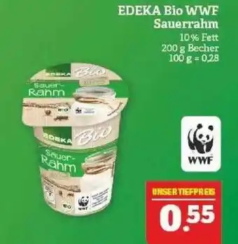 Marktkauf Edeka Bio Wwf Sauerrahm Angebot