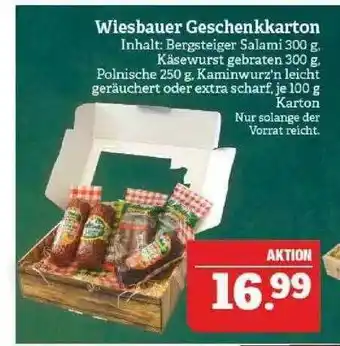 Marktkauf Wiesbauer Geschenkkarton Angebot