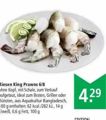 Marktkauf Riesen King Prawns 6 8 Angebot