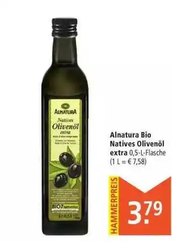 Marktkauf Alnatura Bio Natives Olivenöl Extra Angebot