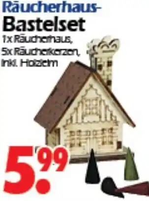 Wreesmann Räucherhaus Bastelset Angebot