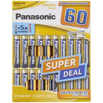 Action Panasonic Batterien AAA Angebot
