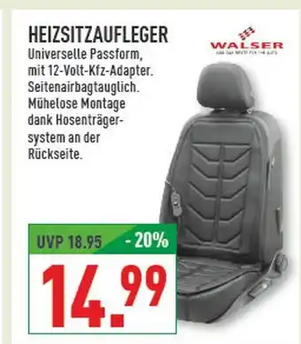 Marktkauf Walser heizsitzauflieger Angebot