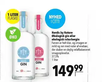 CITTI Markt Nordic By Nature økologisk Gin Eller økologisk Rabarbergin Angebot