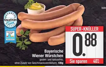 Edeka Bayerische wiener würstchen Angebot