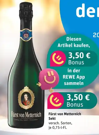 boni Center Fürst von metternich sekt Angebot