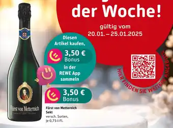 akzenta Fürst von metternich bonus 3,50 € Angebot