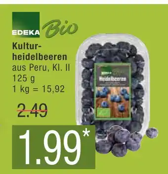 Marktkauf Edeka bio kulturheidelbeeren Angebot