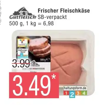 Marktkauf Gutfleisch frischer fleischkäse Angebot