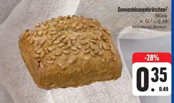 E-Center Sonnenblumenbrötchen Angebot