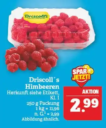 Marktkauf Driscoll's himbeeren Angebot