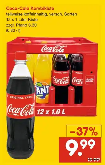 Netto Marken-Discount Coca-cola coca-cola kombikiste Angebot