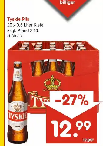 Netto Marken-Discount Tyskie tyskie pils Angebot