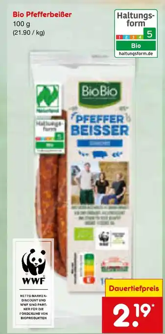 Netto Marken-Discount Bio pfefferbeißer Angebot