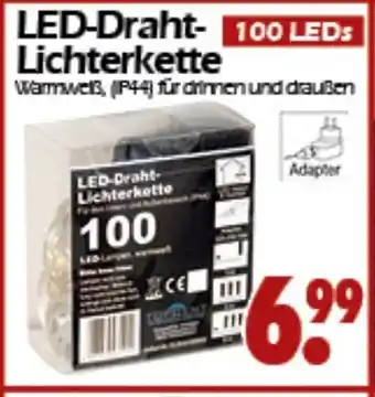 Wreesmann LED Draht Lichterkette Angebot