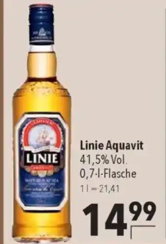 CITTI Markt Linie Aquavit Angebot