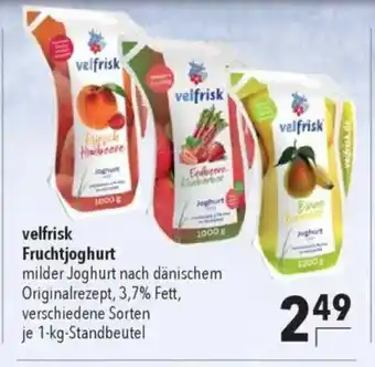 CITTI Markt velfrisk Fruchtjoghurt Angebot