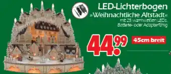 Wreesmann LED Lichterbogen Weihnachtliche Altstadt Angebot