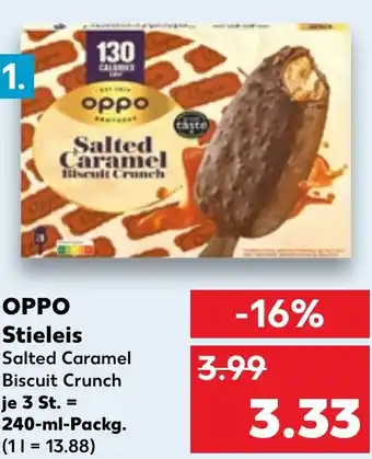 Kaufland OPPO Stieleis Angebot