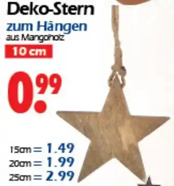 Wreesmann Deko Stern zum Hängen Angebot