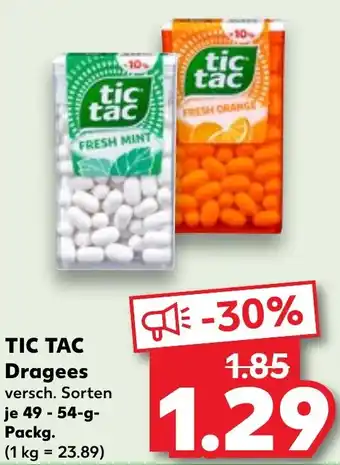 Kaufland TIC TAC Dragees Angebot