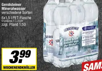 L. STROETMANN GROSSMARKT Gerolsteiner Mineralwasser Angebot