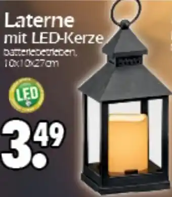 Wreesmann Laterne mit LED Kerze Angebot